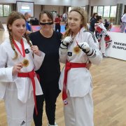 Magda TuraĹa i Natalia Langner z medalami