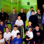 Zawodnicy SokoĹa po zawodach